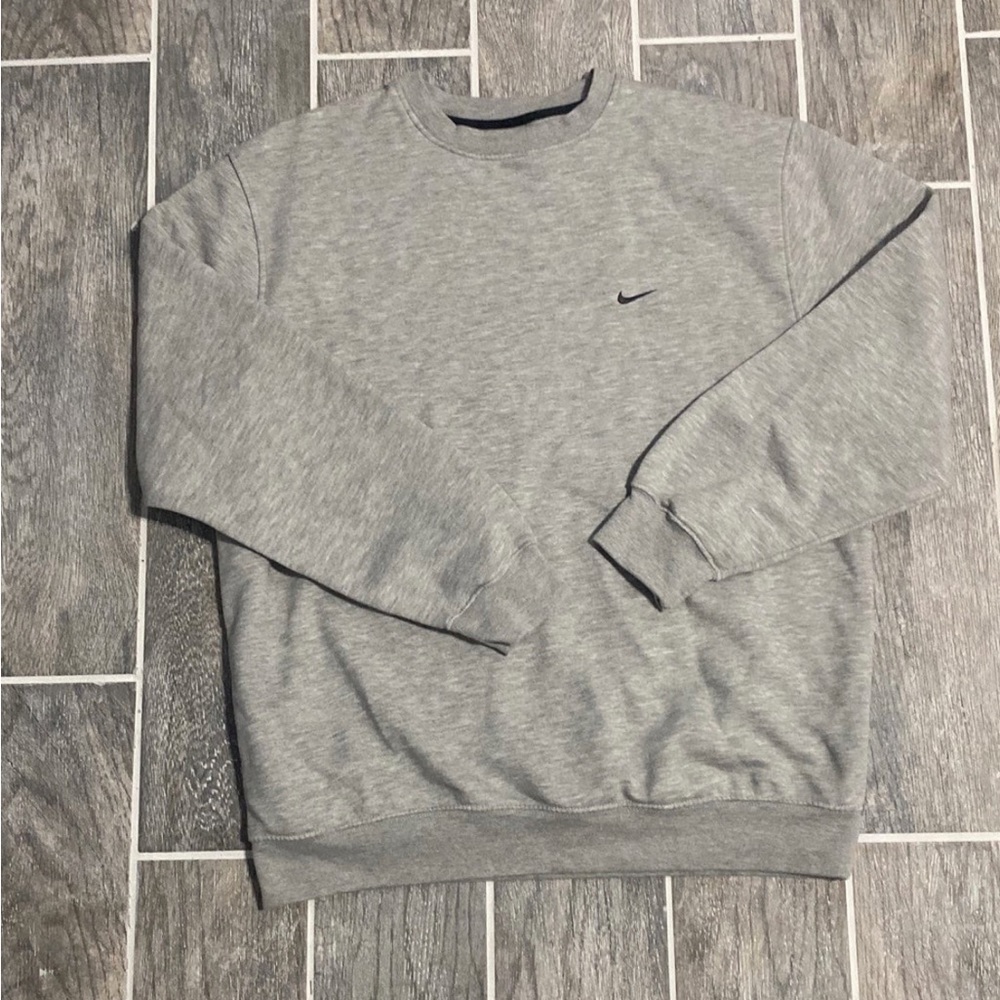VINTAGE Nike Solo Swoosh Crewneck Sweatshirt
